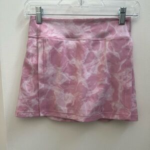 Athleta Girl Pink Design Skort Size M 8/10